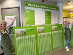PLUS Dee Putten start een steun-sponsoractie voor de verenigingen in Putten