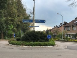 Stikstof en Natura 2000 zitten reconstructie rotonde in de weg