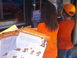 Wandelpuzzeltocht met Eddy Eekhoorn