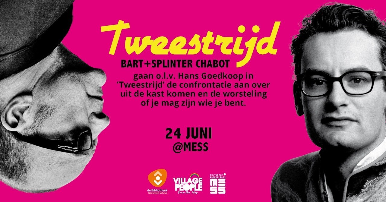 Bibliotheek organiseert: Avond met Bart en Splinter Chabot ...