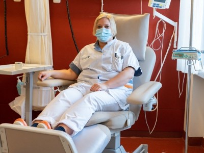 Luxe chemo behandelstoelen in Harderwijk en Lelystad