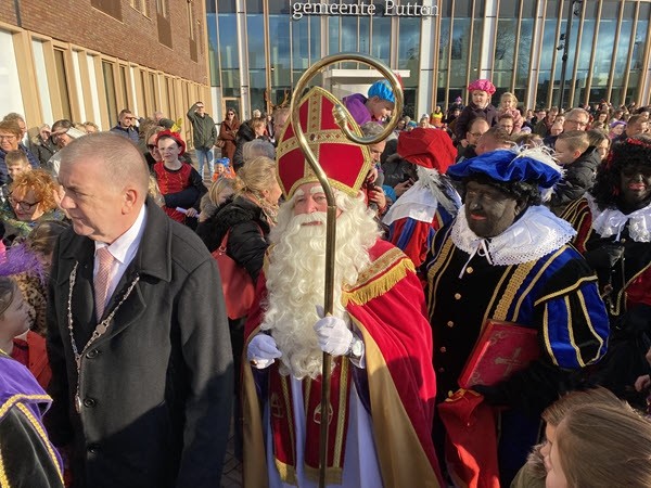 Sinterklaas enthousiast binnengehaald in Putten 1