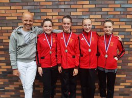Een bronzen en twee zilveren medailles voor ZEW synchroonzwemmers
