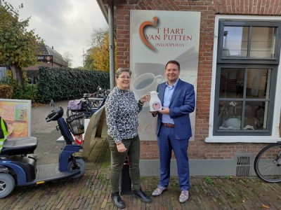 Koffiedrinken met wethouder Van den Hoorn