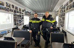De politie komt met haar Mobiel Media Lab naar Putten