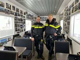 De politie komt met haar Mobiel Media Lab naar Putten
