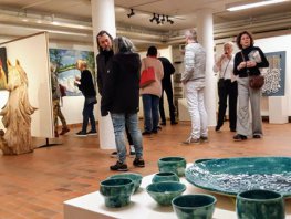 Opening expositie in Kunstkelder