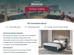 Hey bezorger & Monteur! Slaaphof in Harderwijk zoekt een extra collega!