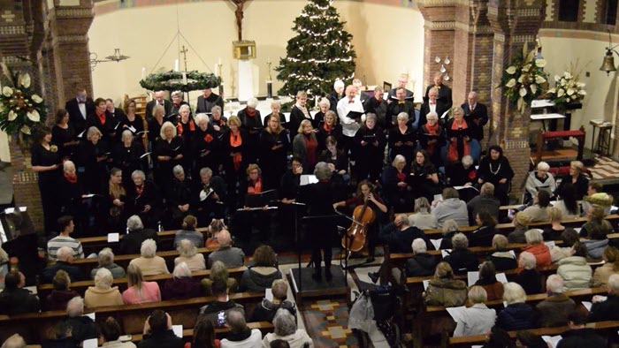 Indrukwekkend kerstconcert door Veluws Participatiekoor