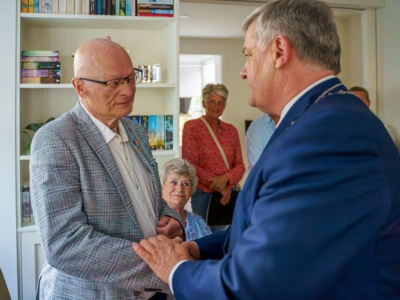 Koninklijke onderscheiding voor Ton van Westing