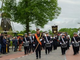 Fanfarecorps Excelsior houdt bevrijdingsconcert