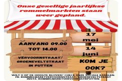 Gezellige rommelmarkt aan de Vervoornstraat