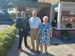 Evert en Alie van de Beek 60 jaar getrouwd