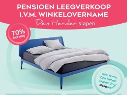 Tot 70% korting op de voorraad - OP = OP bij Beddenspecialist den Herder