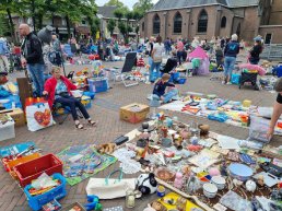 ​Inschrijving voor de kleedjesmarkt op het Kerkplein van start