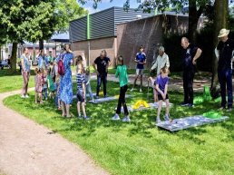 Nationale buitenspeeldag in park de Groene Scheg