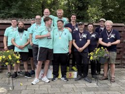 Succes voor midgetgolfvereniging De Veluwe op het NK drietallen
