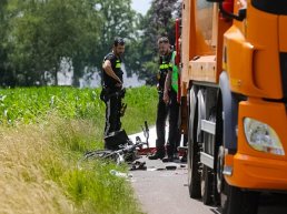 71-jarige fietser ernstig gewond bij ongeluk met vuilniswagen