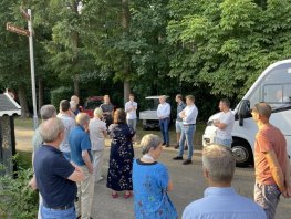 ​Met de ChristenUnie op tournee door het buitengebied van Putten