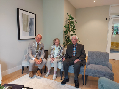 Jan en Wilhelmine Hendriks 70 jaar getrouwd