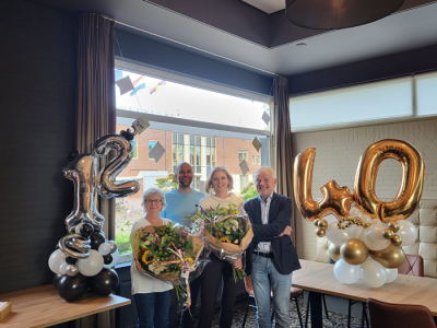 Dubbel feest bij Zalencentrum De Aker