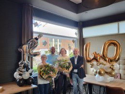 Dubbel feest bij Zalencentrum De Aker