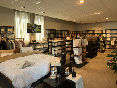 Slaaphof Harderwijk opent ruime Kayori Shop met bedtextiel en lifestyleproducten