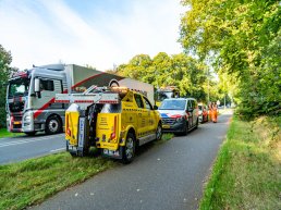Twee aanrijdingen op Putterweg tijdens berging eerder ongeval