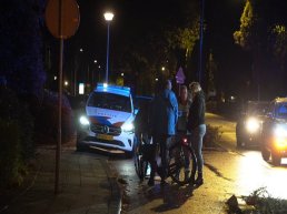 Fietser aangereden op de Van Geenstraat