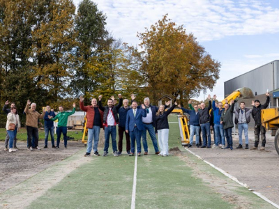 Werkzaamheden voor een nieuw sportcomplex zijn begonnen