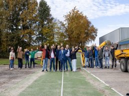Werkzaamheden voor een nieuw sportcomplex zijn begonnen