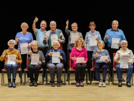 Deelnemers ronden valpreventiecursus 'In Balans' succesvol af