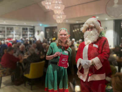 Kerstdiner in het teken van ontmoeting, samen zijn en gezelligheid