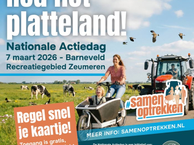 ​Landelijke actiedag, omdat onrust over toekomst platteland groeit