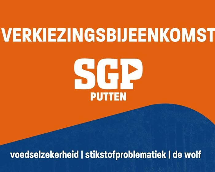 Verkiezingsbijeenkomst over stikstof, voedselzekerheid en de wolf