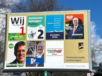 ​Hertelling vijf stembureaus