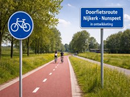 Denk mee over een doorfietsroute tussen Nijkerk en Nunspeet