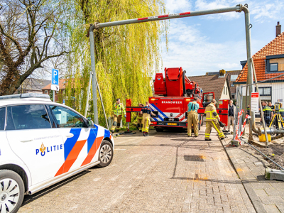 Man uit Putten gewond bij ongeval op bouwplaats in Harderwijk
