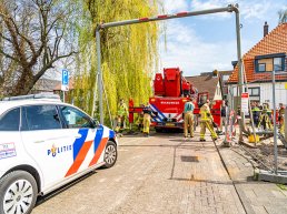 Man uit Putten gewond bij ongeval op bouwplaats in Harderwijk