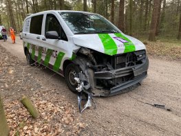 Crowdfunding voor nieuwe dierenambulance na ongeval