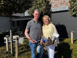 “Wij vonden elkaar gelijk al leuk en inmiddels zijn wij vierendertig jaar getrouwd”