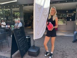 ​“Sander is altijd al gek geweest op ijs en ik op contact met mensen, dus een perfecte combinatie!”