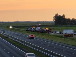 Boeren houden weer protestactie langs de A28