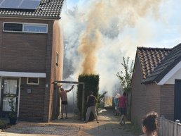  Heg in brand aan Marijkelaan 