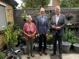 Bruidspaar Van der Horst-Van Beek 60 jaar getrouwd